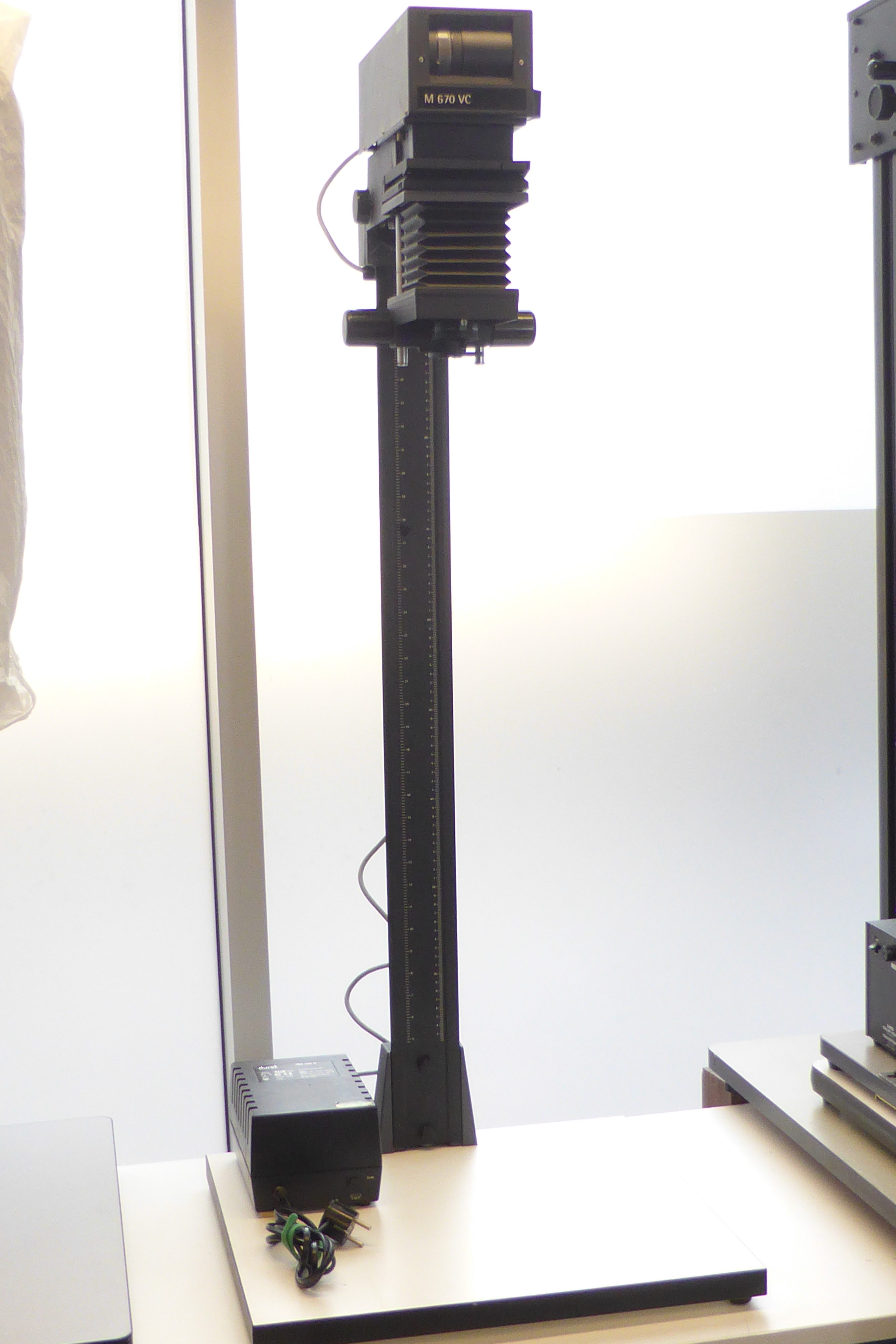 Late Durst M670 VC Multigrade (Vario-Contrast) Darkroom Enlarger, with 50mm f/2.8 Lens - Image 3