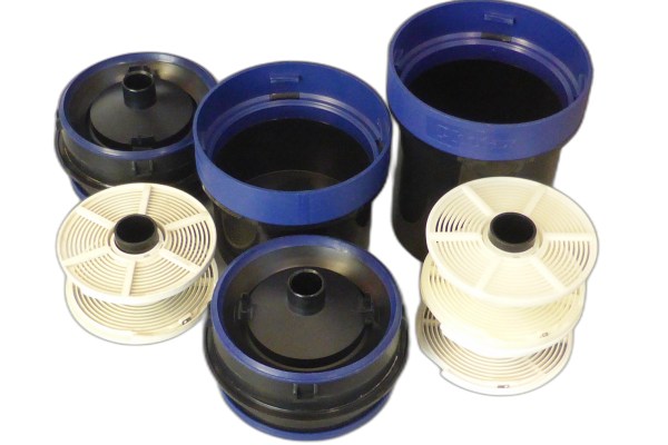 2x Photax 35 Tank Film Processing Universal Developing Dev Tanks & Spirals