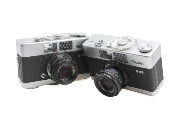 Rollei B35 35 B Compact 35mm Film Camera 40mm f/3.5 Triotar Lens - Serviced