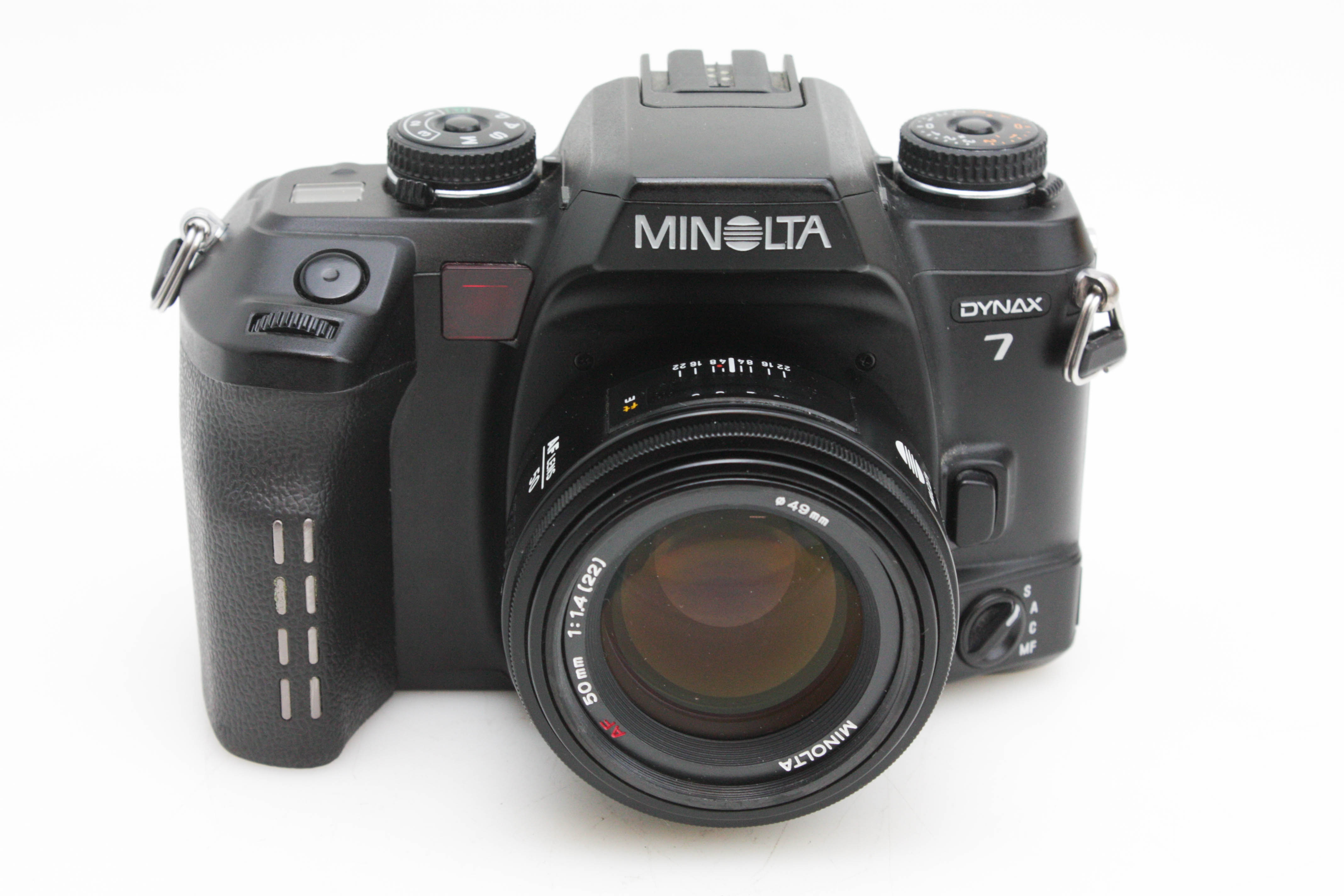 Minolta Dynax 7 35mm SLR Camera, with Minolta AF 50mm F/1.4 Lens