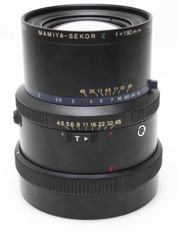 Mamiya-Sekor Z 180mm f4.5 Telephoto Lens for Mamiya RZ67 SLR Cameras