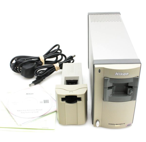 Nikon Coolscan V ED 35mm Film Scanner - SA21 & MA21 for Slide + Negative Strips
