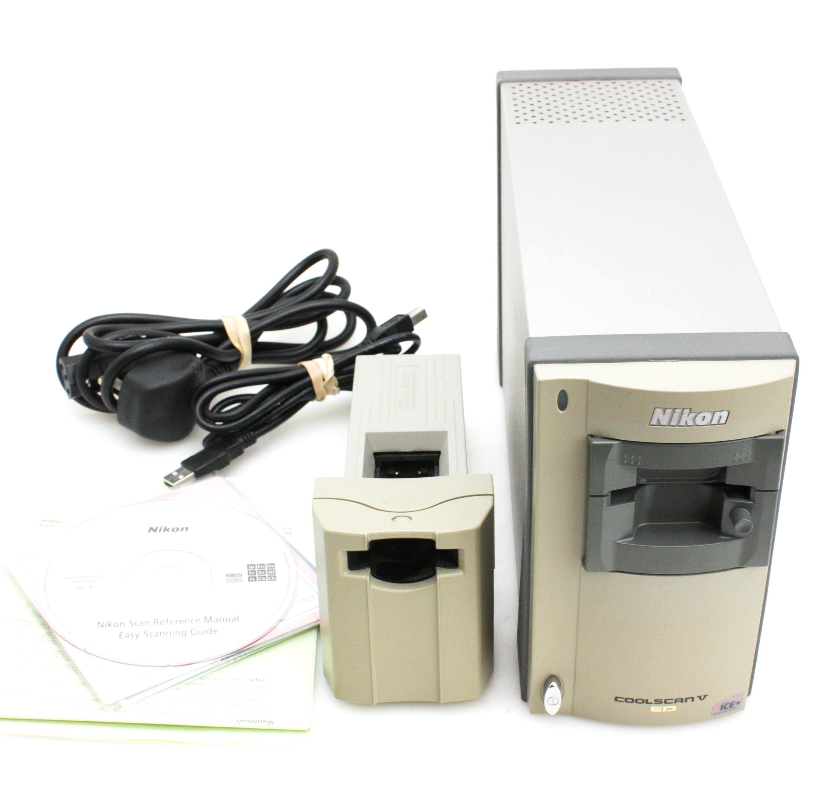 Nikon Coolscan V ED 35mm Film Scanner - SA21 & MA21 for Slide + Negative Strips