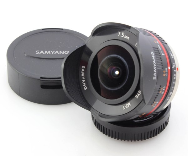 Samyang 7.5mm F3.5 Fisheye Lens for Micro Four Thirds