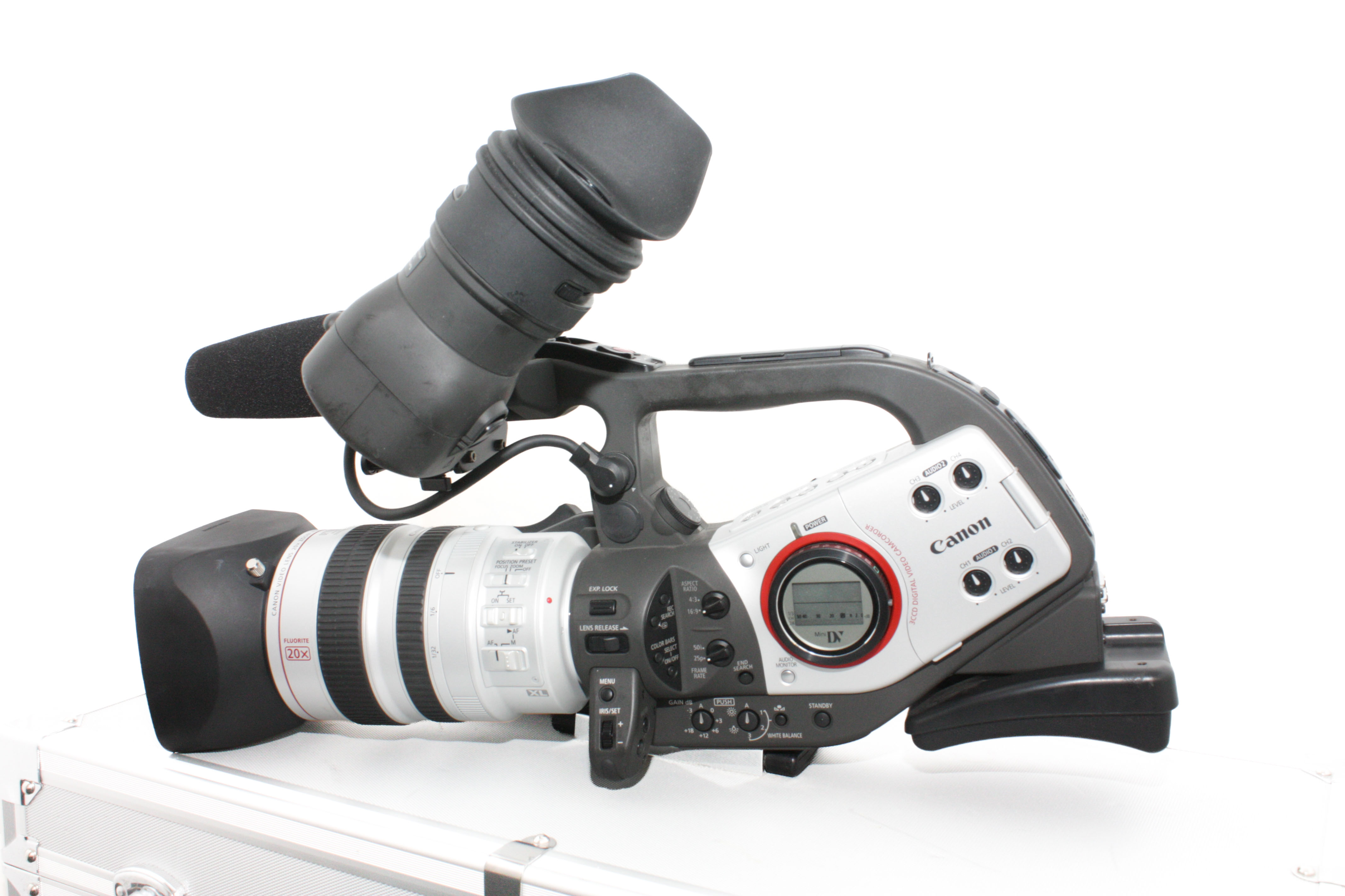 Canon XL2 E Mini DV Camcorder, with 5.4-108mm Lens - Fully Working - Image 2