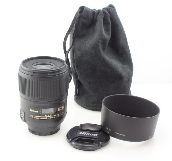 Nikon AF-S Micro-Nikkor 60mm F/2.8G Macro Lens - NAF mount - great condition