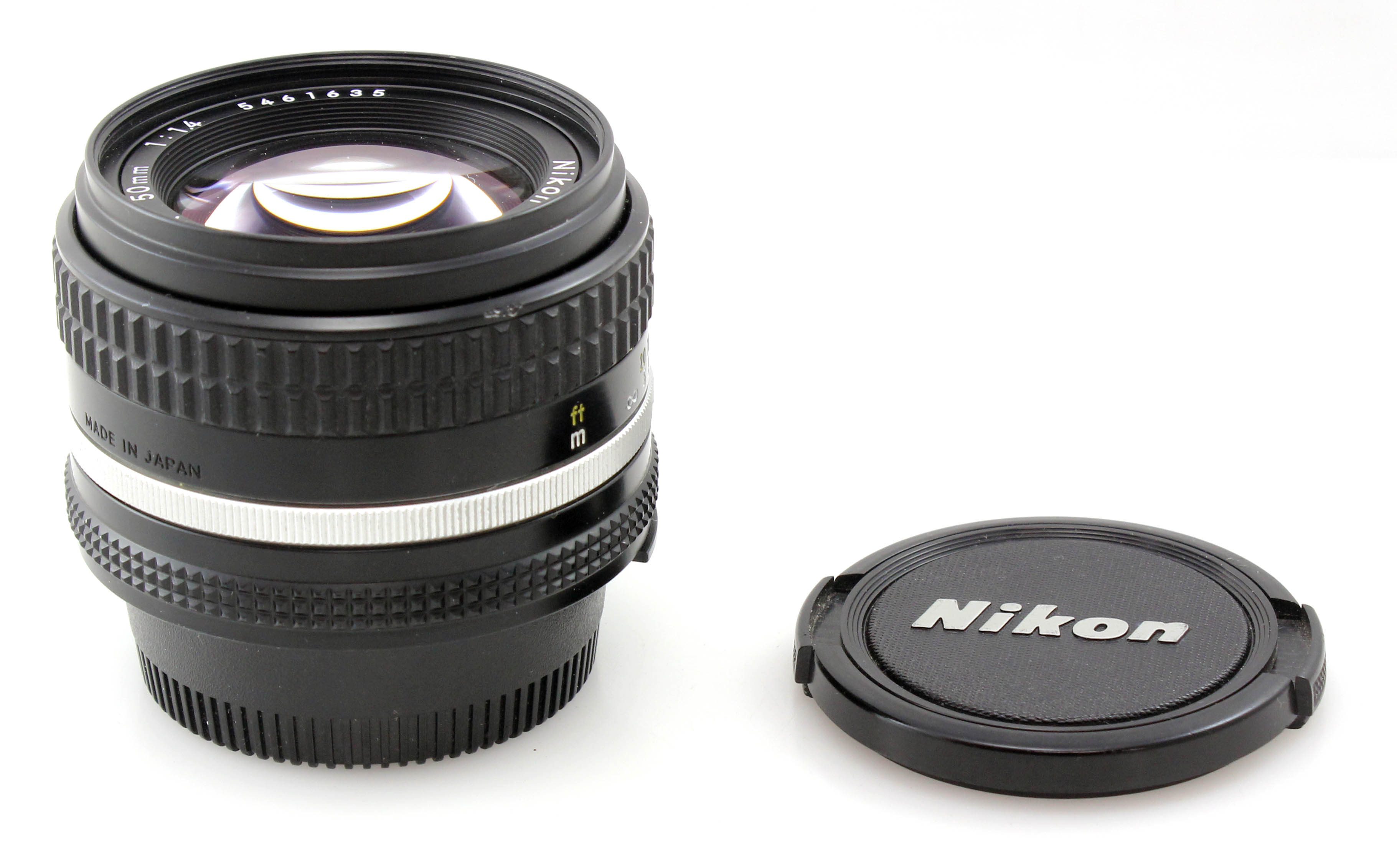 Nikon AIS Nikkor 50mm f1.4 Fast Prime Standard Lens - Nikon F Ai Ais Mount - Image 3