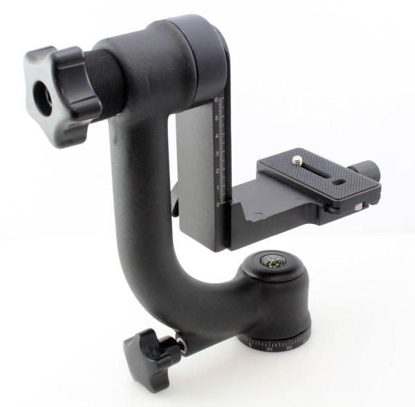 Heavy Duty Lens Gimbal Tripod Head for Telephoto Lenses