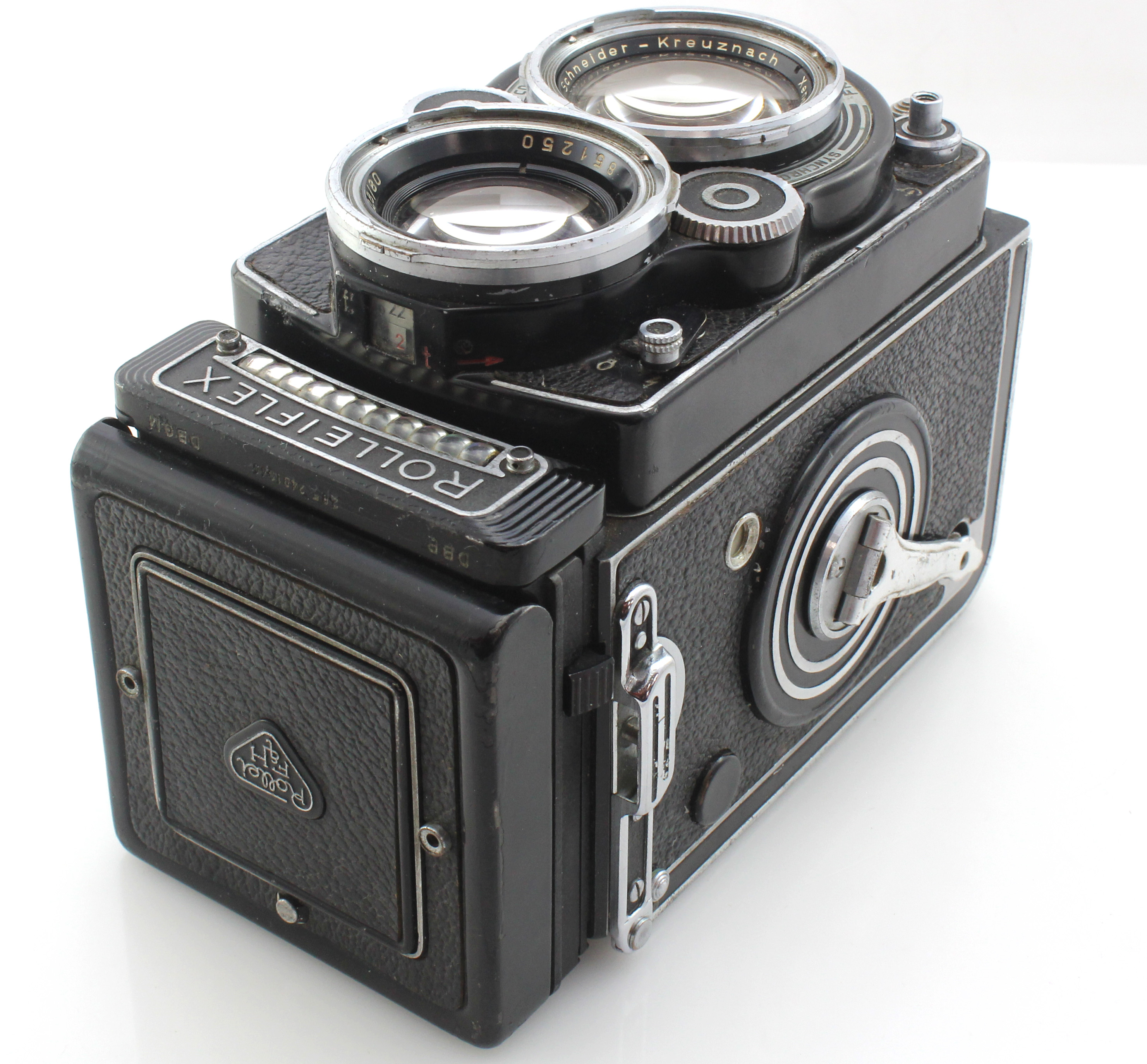 Rolleiflex 2.8F TLR Camera Cased with Schneider 80mm F2.8 Xenotar Lens. Serviced - Image 8