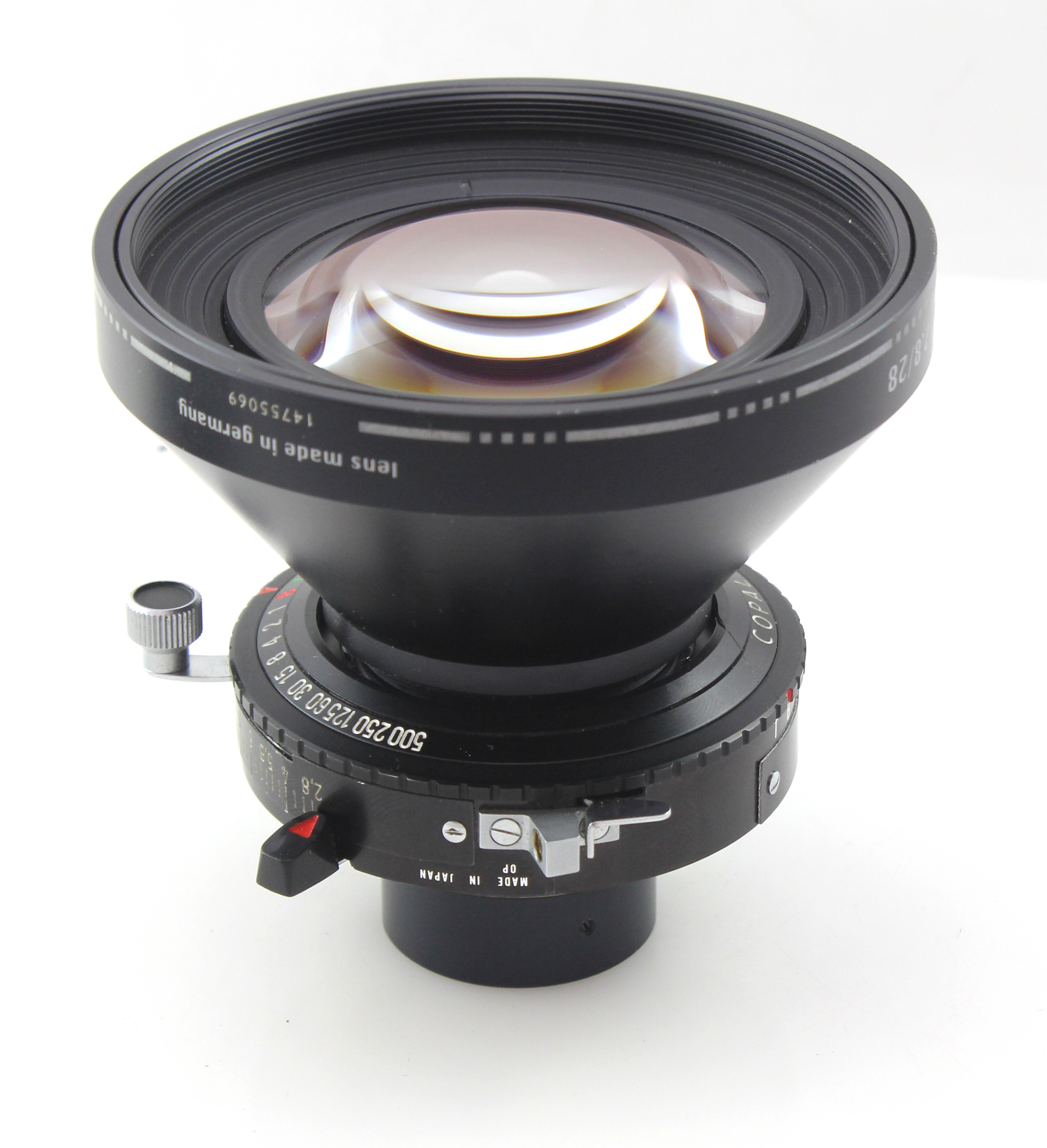 Schneider 28mm F2.8 WA Digitar Lens in Copal 0 Shutter. For Medium Format / 35mm Digital - Image 2
