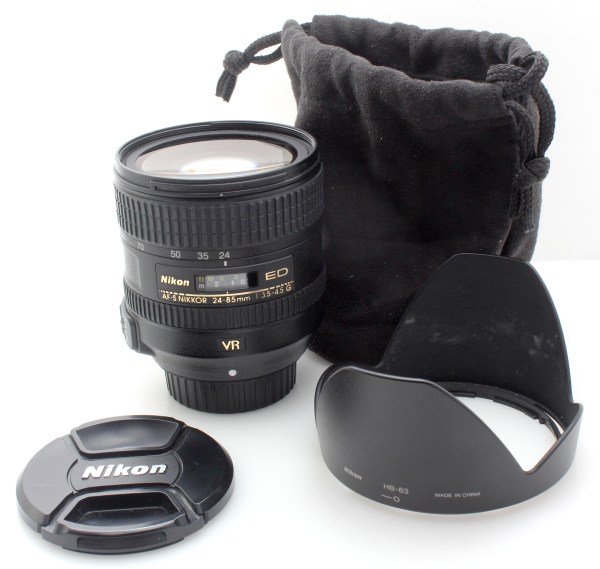 Nikon 24-85mm f3.5-4.5 G ED AF-S Lens - Nikon F mount - Great condition