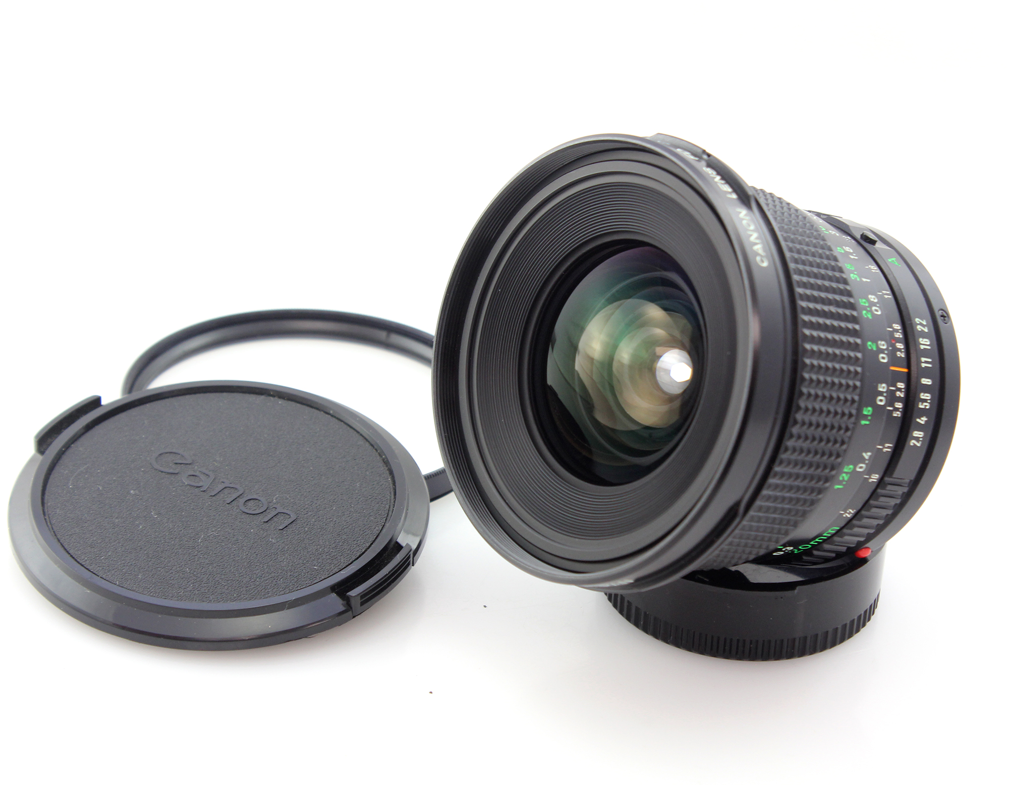 A Rare Canon 20mm f/2.8 Super Wide Lens - FD Mount - Boxed with Caps - Image 2