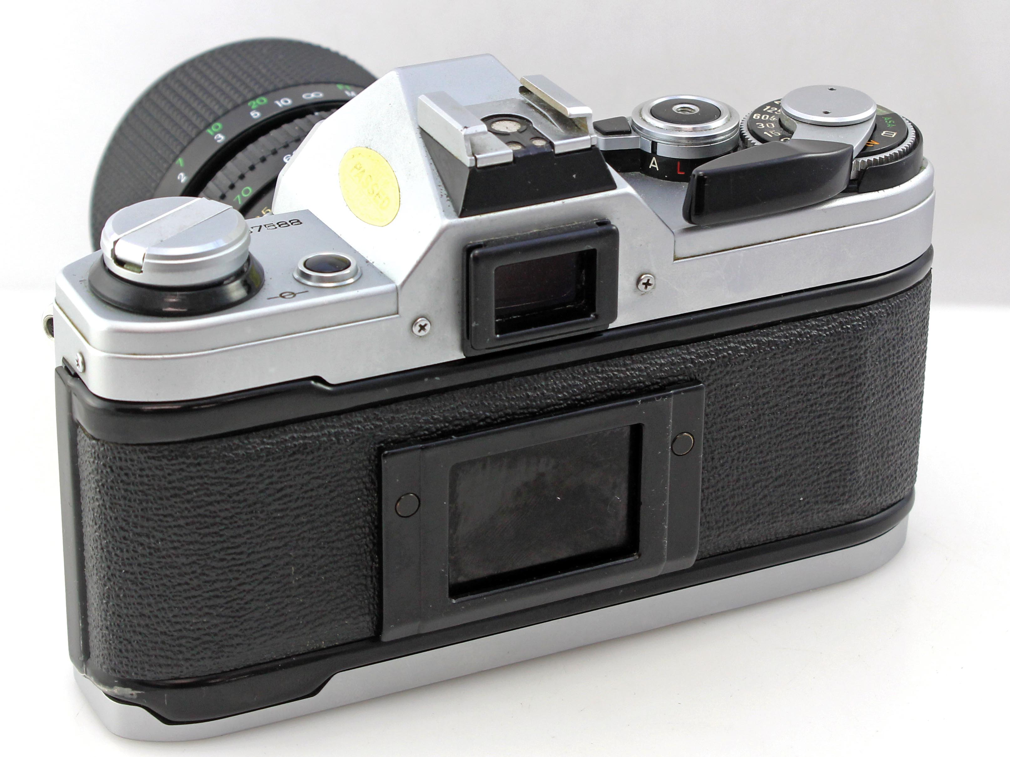 Canon AE-1 AE1 35mm SLR Film Camera w/ 35-70mm f3.5-4.5 Zoom Lens - Image 5