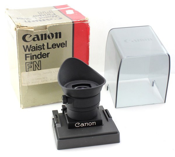 Boxed Canon Waist Level Finder FN for new F1 - Excellent Condition