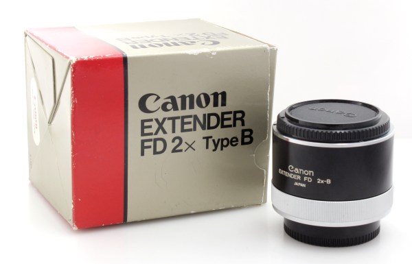 Boxed Canon Extender FD 2x-B Tele Converter - Excellent Condition