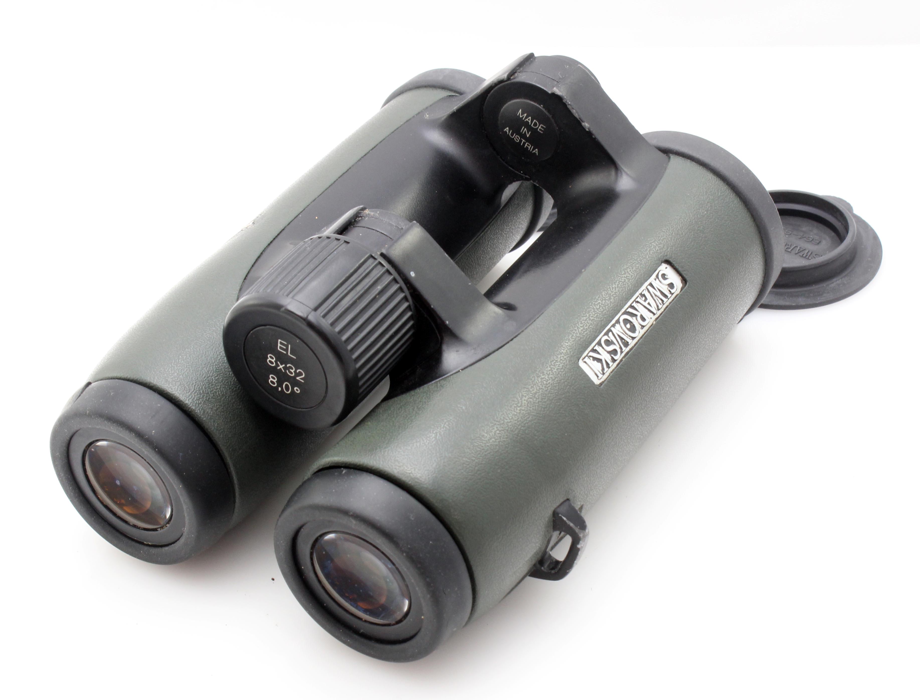 Boxed SWAROVSKI EL 8x32 W B Binoculars, Booklet, Case & Strap - Image 4