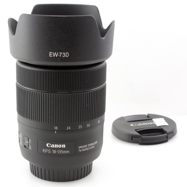 Canon EFS 18-135mm f3.5-5.6 IS Nano USM Telephoto Zoom Lens - EOS crop fit