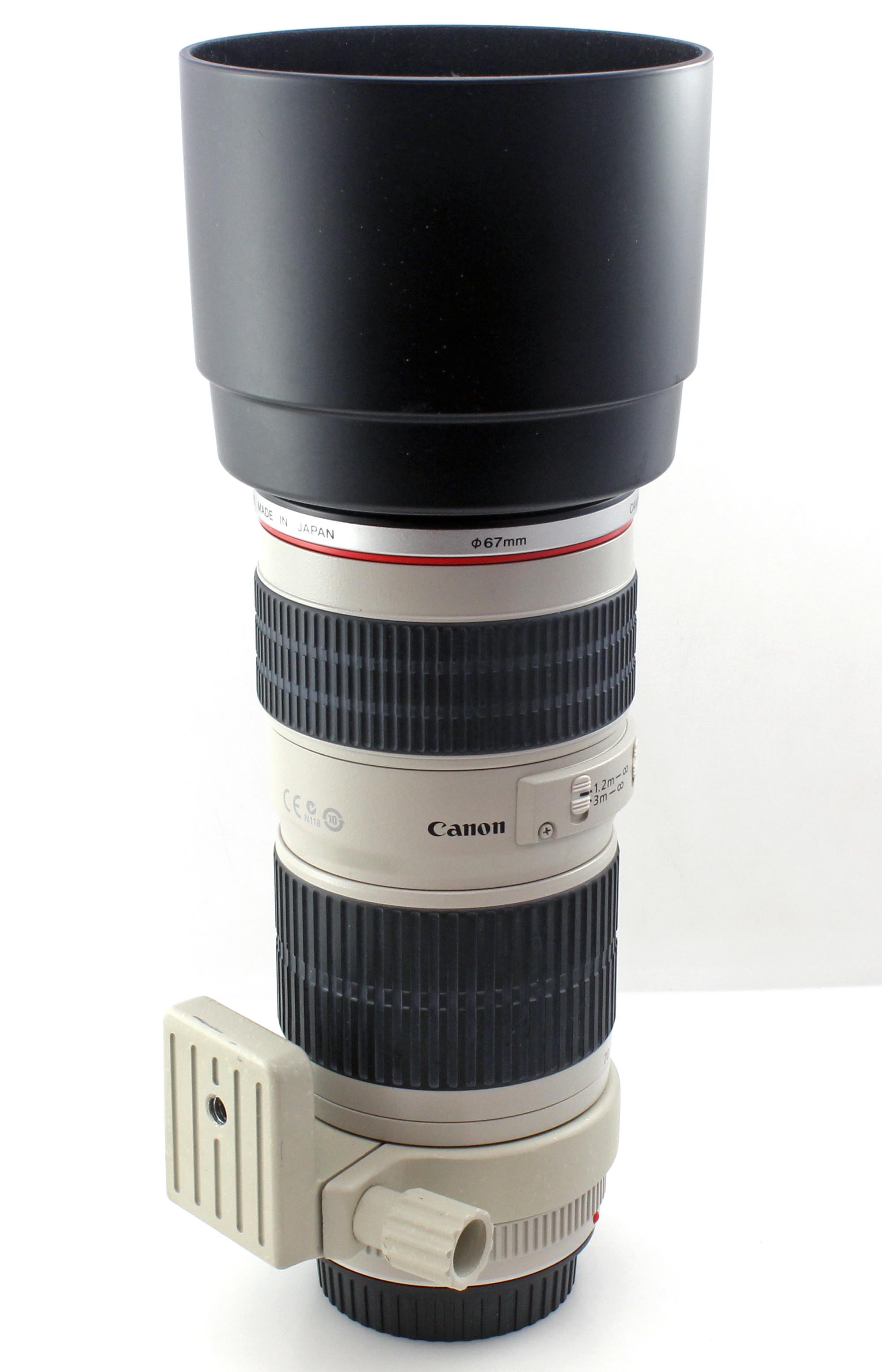 Boxed Canon EF 70-200mm f4 L USM Zoom Lens Fully Working with Hood & Caps - Image 5