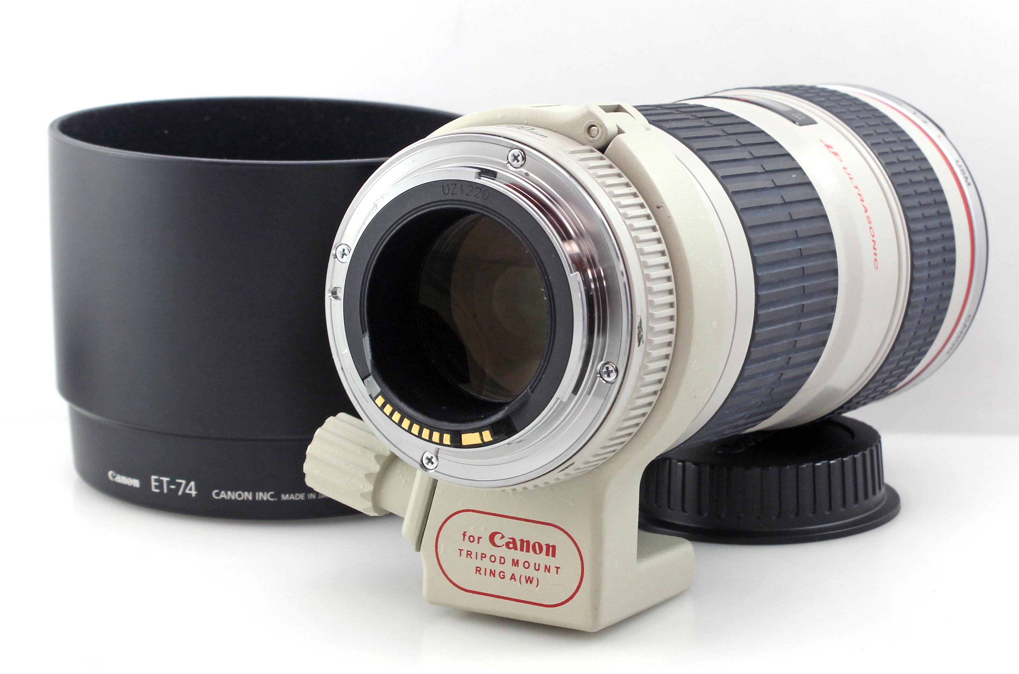 Boxed Canon EF 70-200mm f4 L USM Zoom Lens Fully Working with Hood & Caps - Image 9