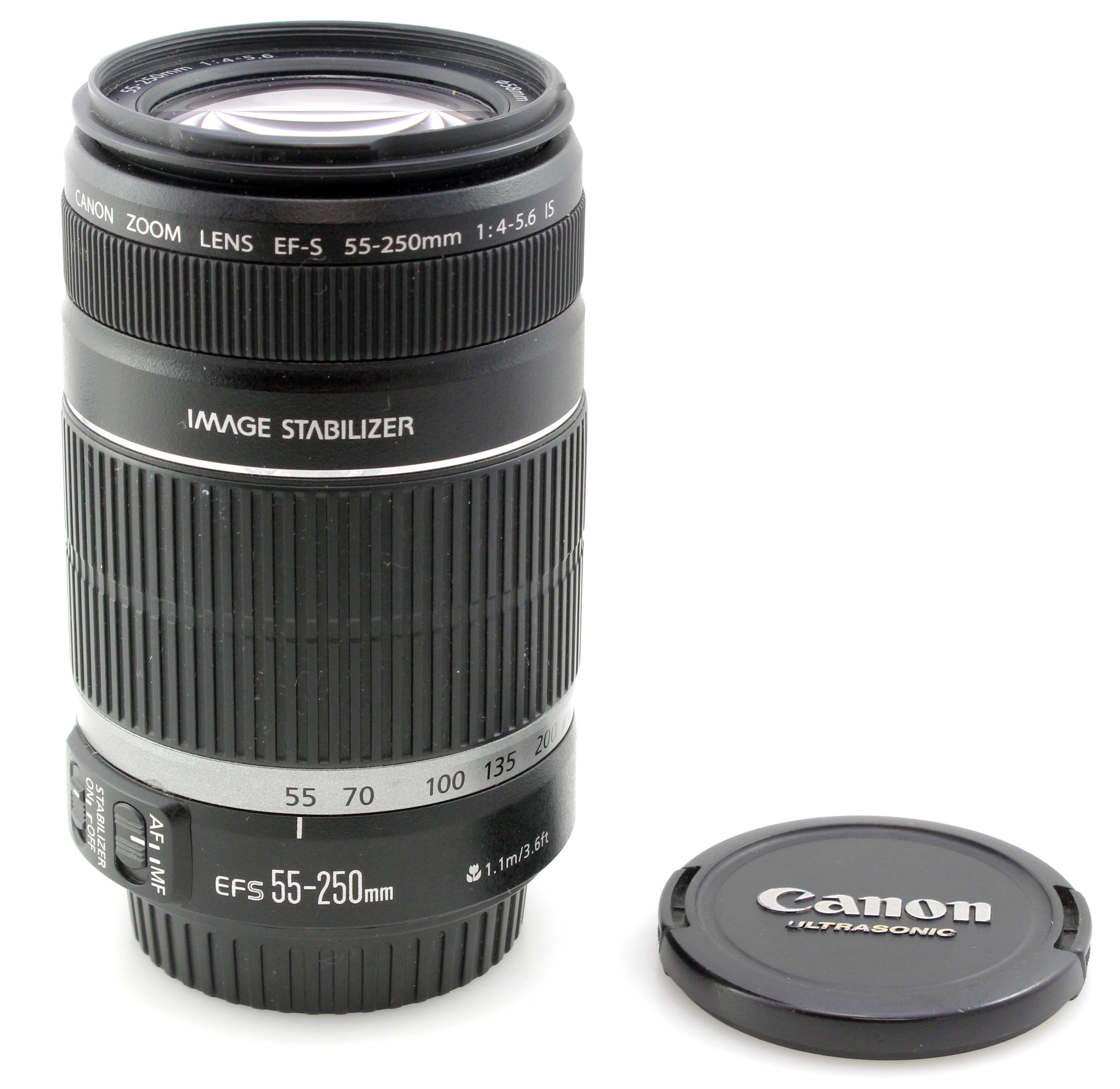 Canon AF 55-250mm f/4-5.6 USM AF IS Telephoto Zoom Lens - EFS Mount - Image 2