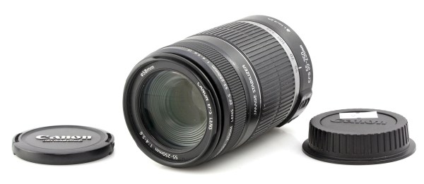 Canon AF 55-250mm f/4-5.6 USM AF IS Telephoto Zoom Lens -  EFS Mount