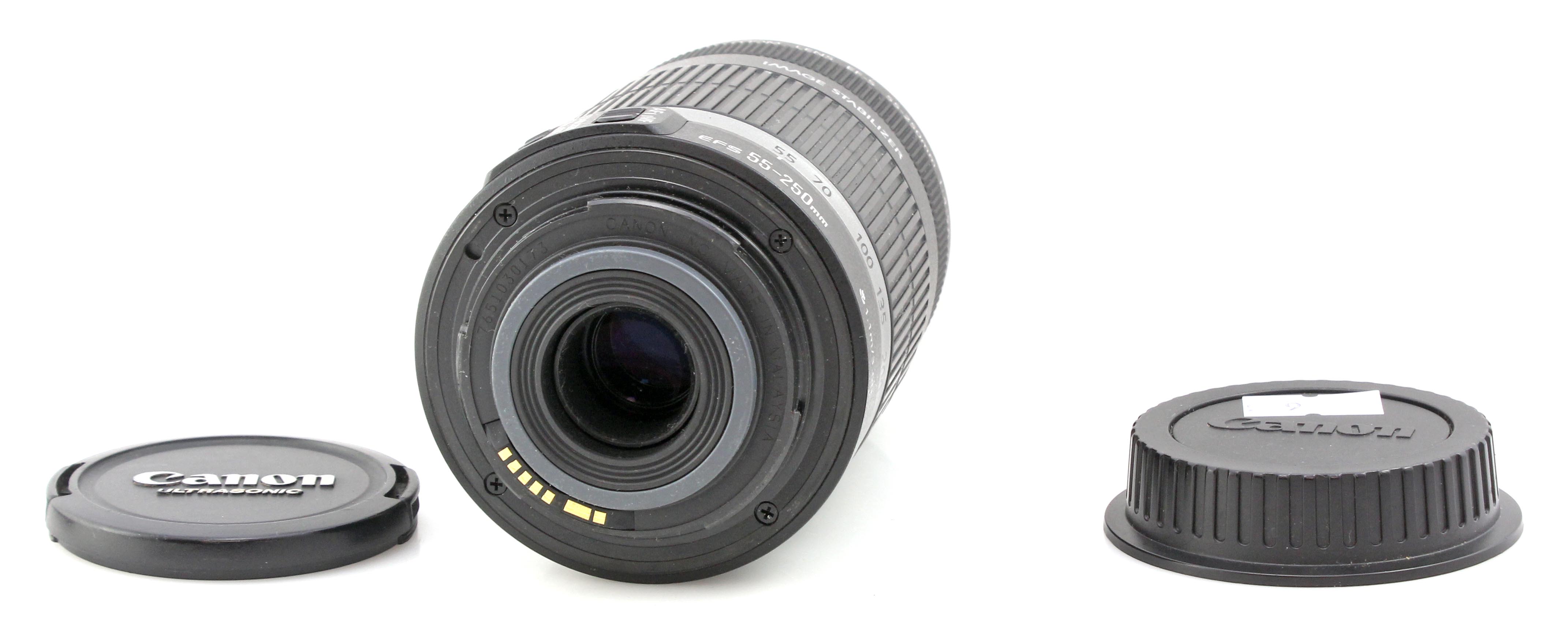 Canon AF 55-250mm f/4-5.6 USM AF IS Telephoto Zoom Lens - EFS Mount - Image 6