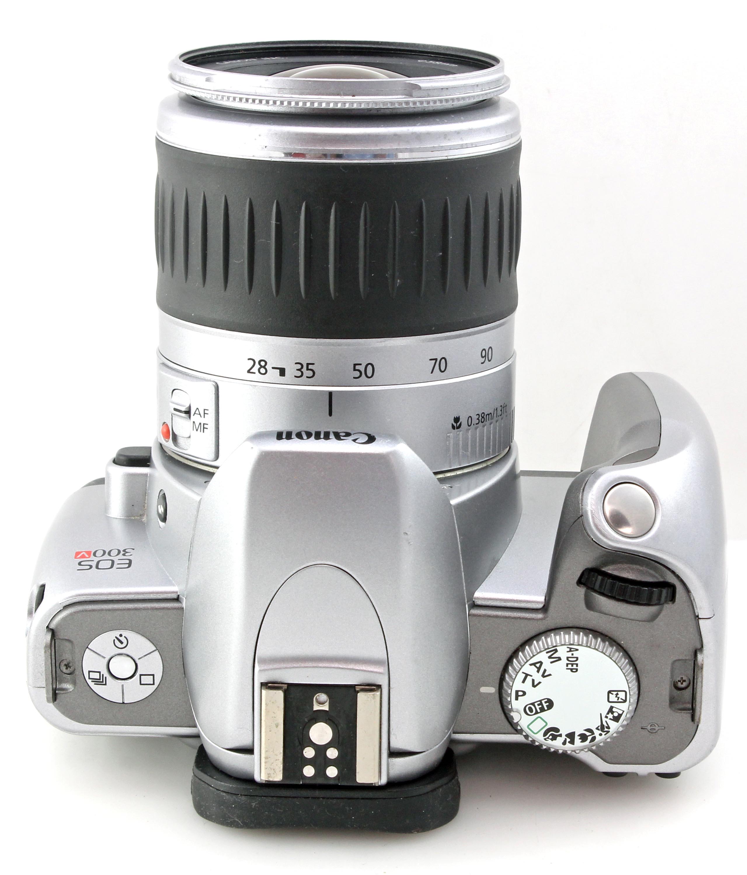 Canon EOS 300v 35mm Film AF SLR Camera w EF 28-90mm f4-5.6 Zoom Lens - Image 3