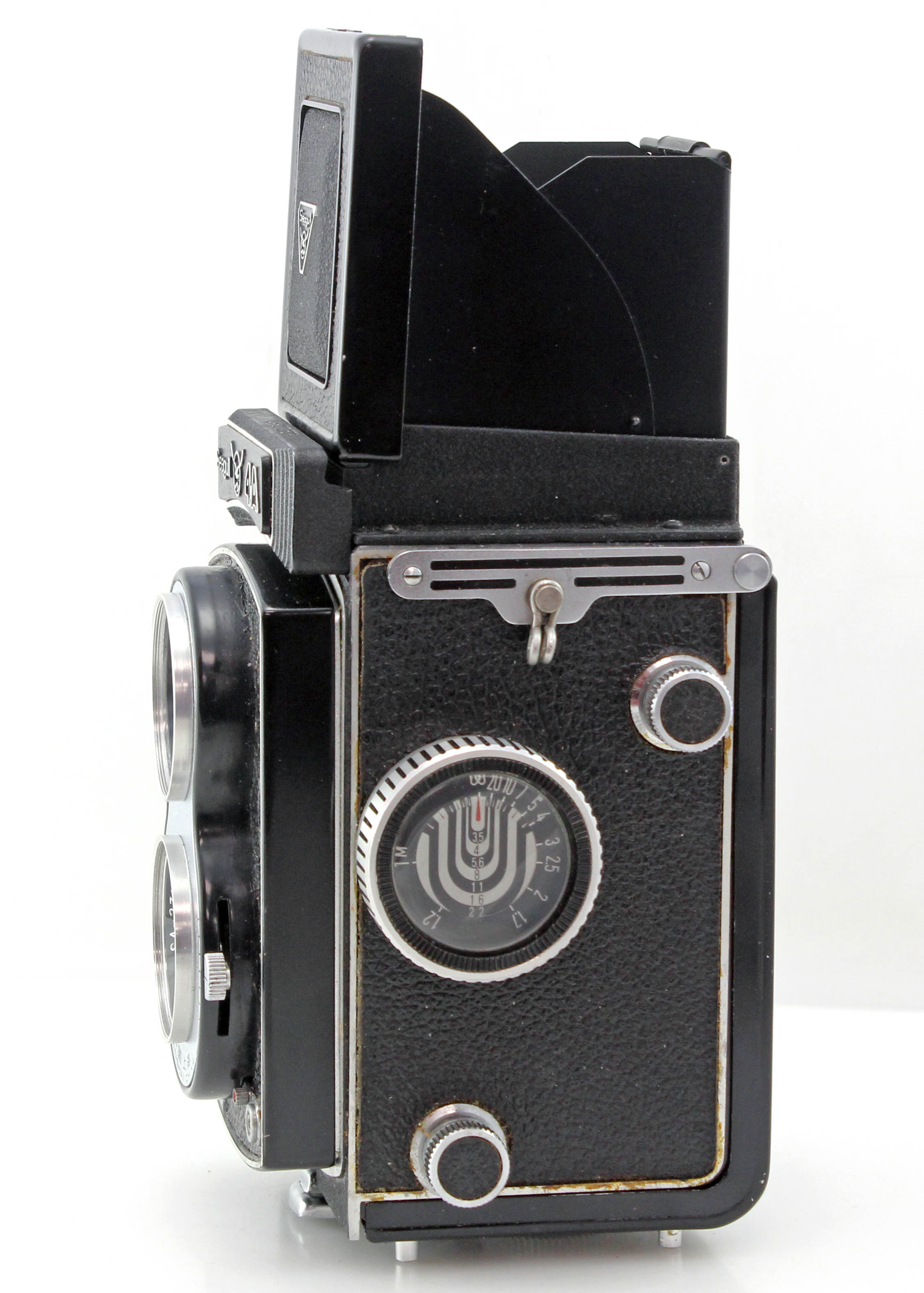 Seagull 4a Medium Format 120 TLR Film Camera 75mm f/3.5 with case - Image 5