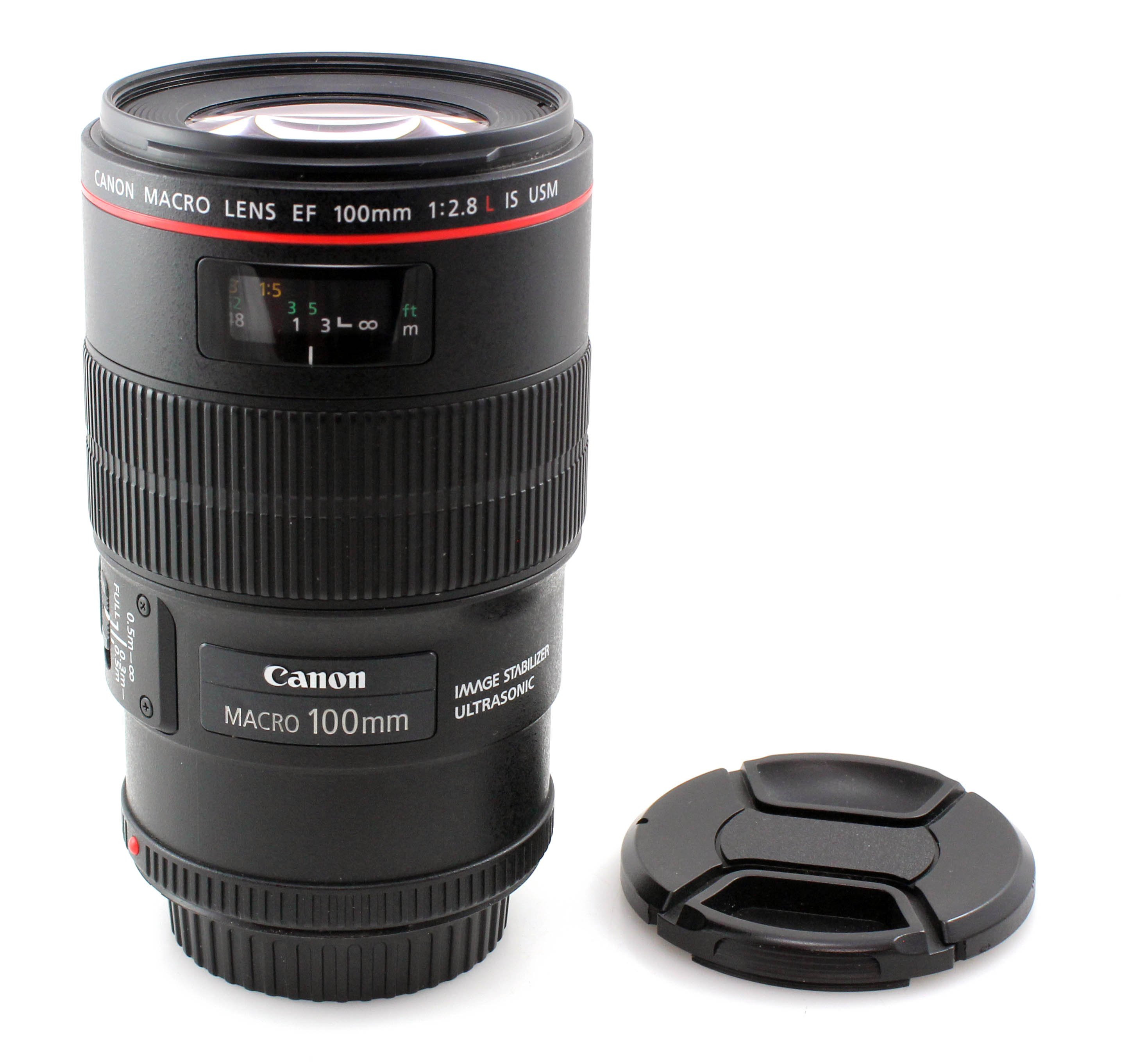 Canon EF 100mm f2.8 L Series Macro IS USM Lens - for EOS DSLR Cameras
