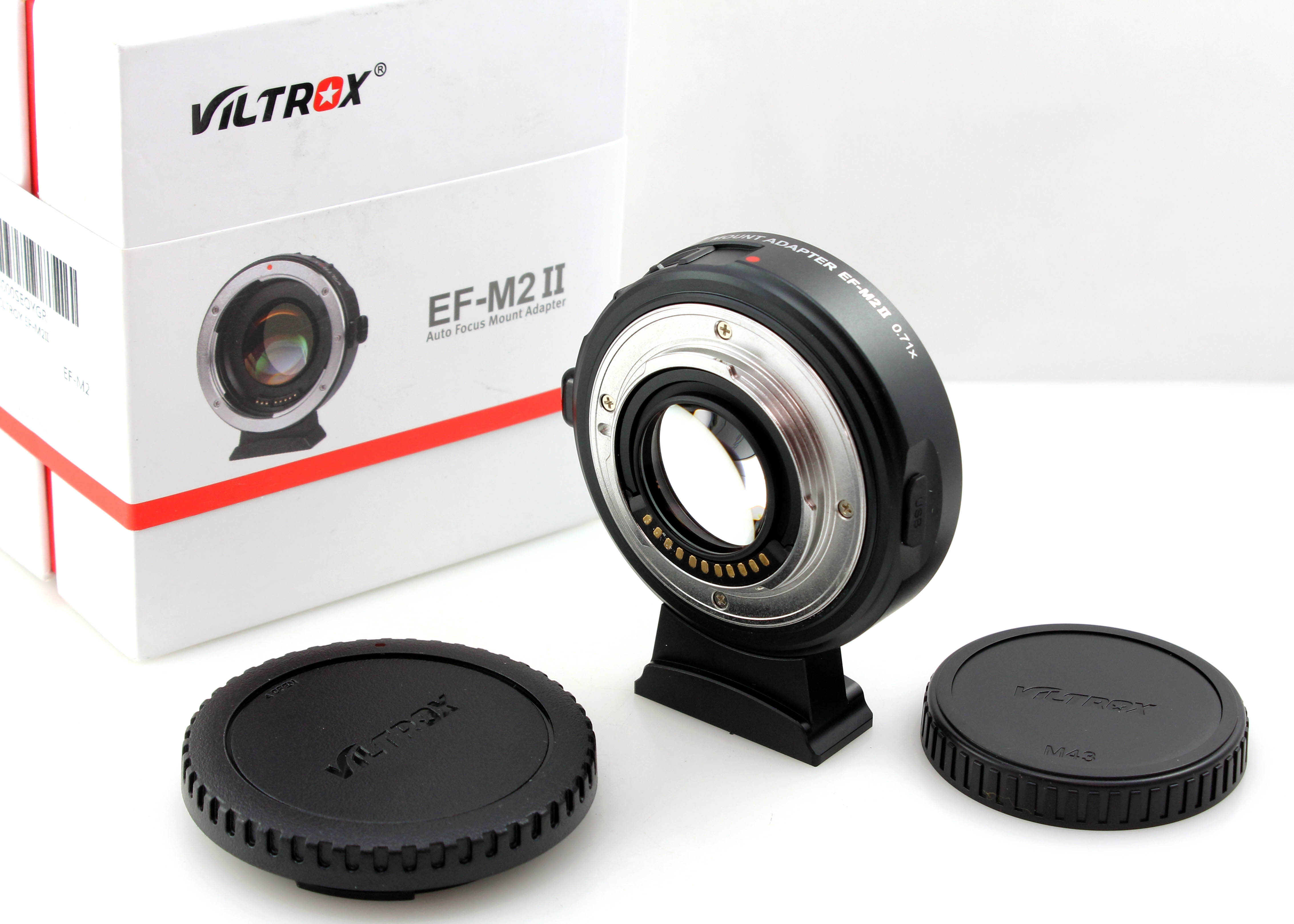 Viltrox EF-M2 II Speed Booster 0.71x AF Adapter for Canon EF lens to MFT M4/3 body - Image 2