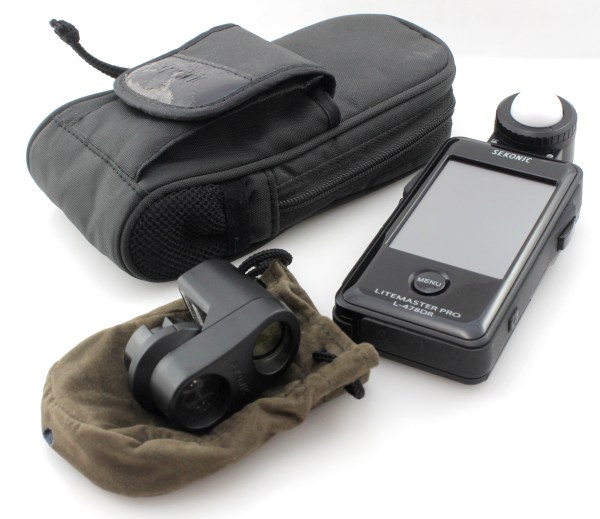 Sekonic L-478DR Lightmaster Pro Light Meter W/ Spot attachment - Excellent Condition
