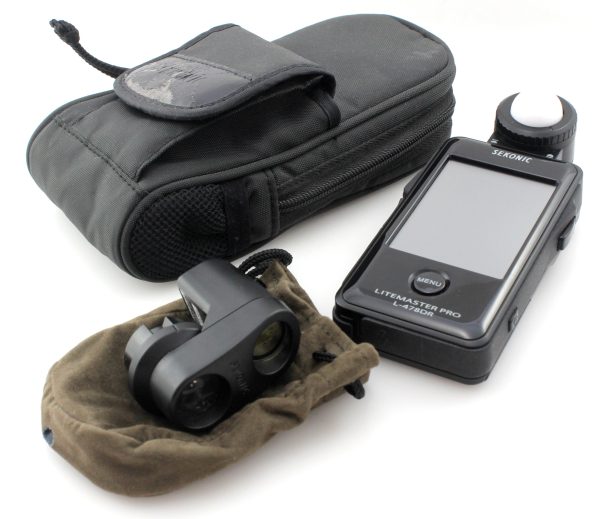 Sekonic L-478DR Lightmaster Pro Light Meter W/ Spot attachment - Excellent Condition