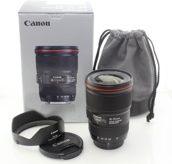 Canon 16-35mm f4 L IS USM, Wide Angle Zoom Lens - Great, boxed condition