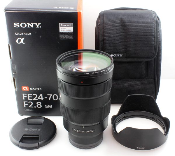 Sony FE 24-70mm f/2.8 GM Zoom Lens - Excellent condition. Boxed. Sony E-Mount
