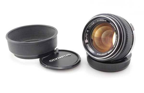 Olympus Zuiko Auto-S 50mm f1.4 Prime Lens - Olympus OM Mount - Great Condition with Hood
