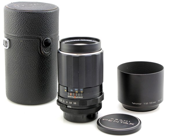 Asahi Opt. Co. (Pentax) 135mm f3.5 Super-Takumar Lens - M42 Screw Mount