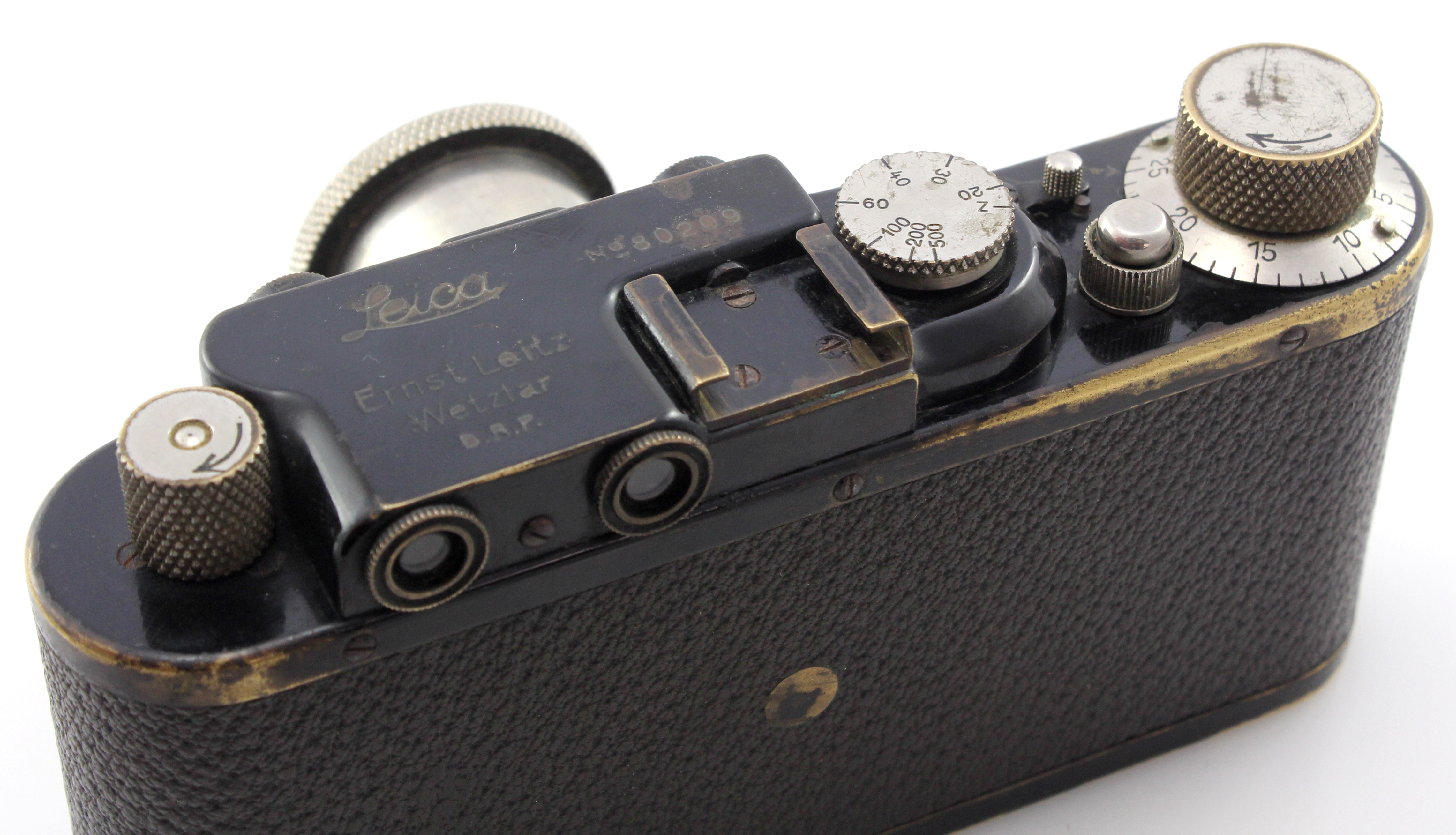 Leica II D 35mm Black Rangefinder Camera W/ Hektor 5CM F2.5 Lens & ETRIN Case - 1932 - Image 7