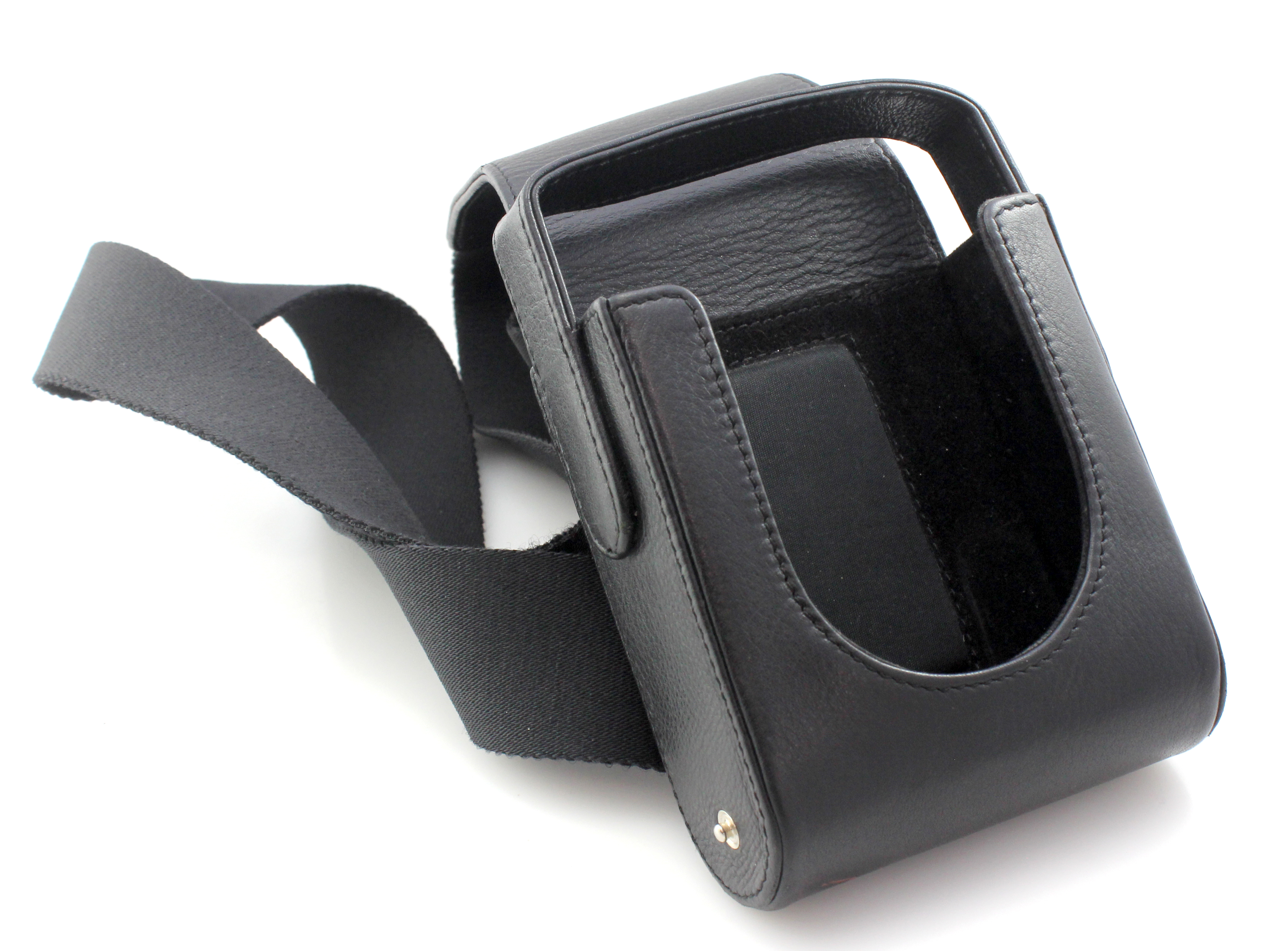 Genuine Leica Q Holster Case - Black leather - Fits Leica Q Type 116