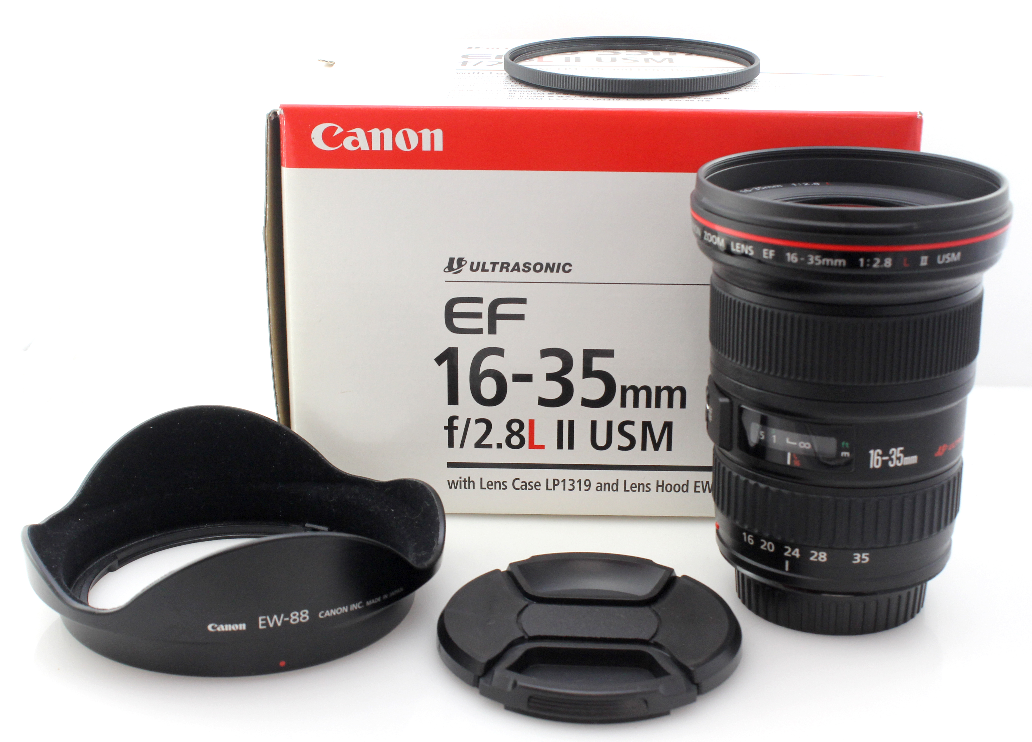 Boxed Canon 16-35mm f2.8 II USM Wide Angle Zoom Lens - Great Condition