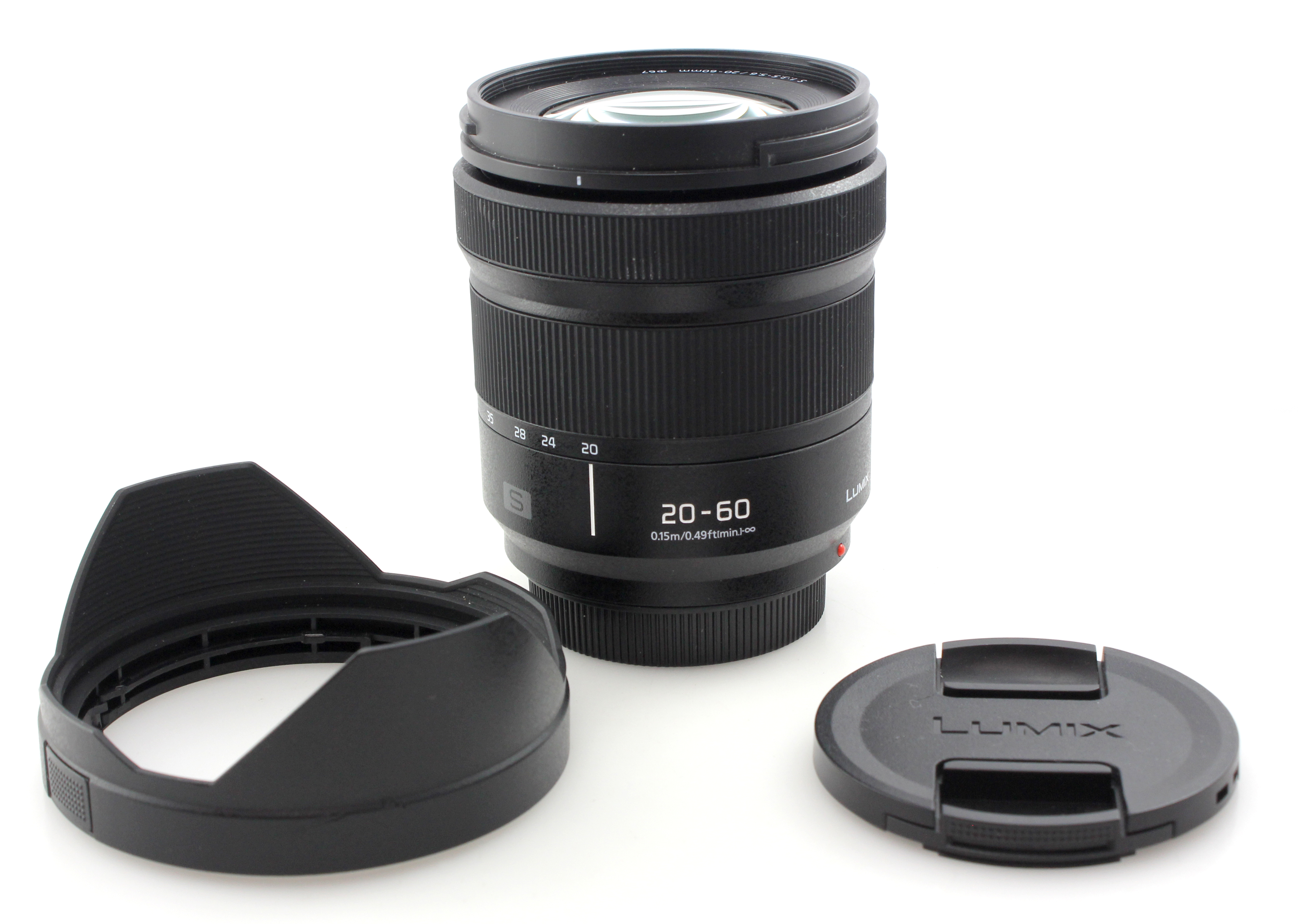 Panasonic Lumix S 20-60mm F3.5-5.6 Lens - L Mount -Excellent Condition