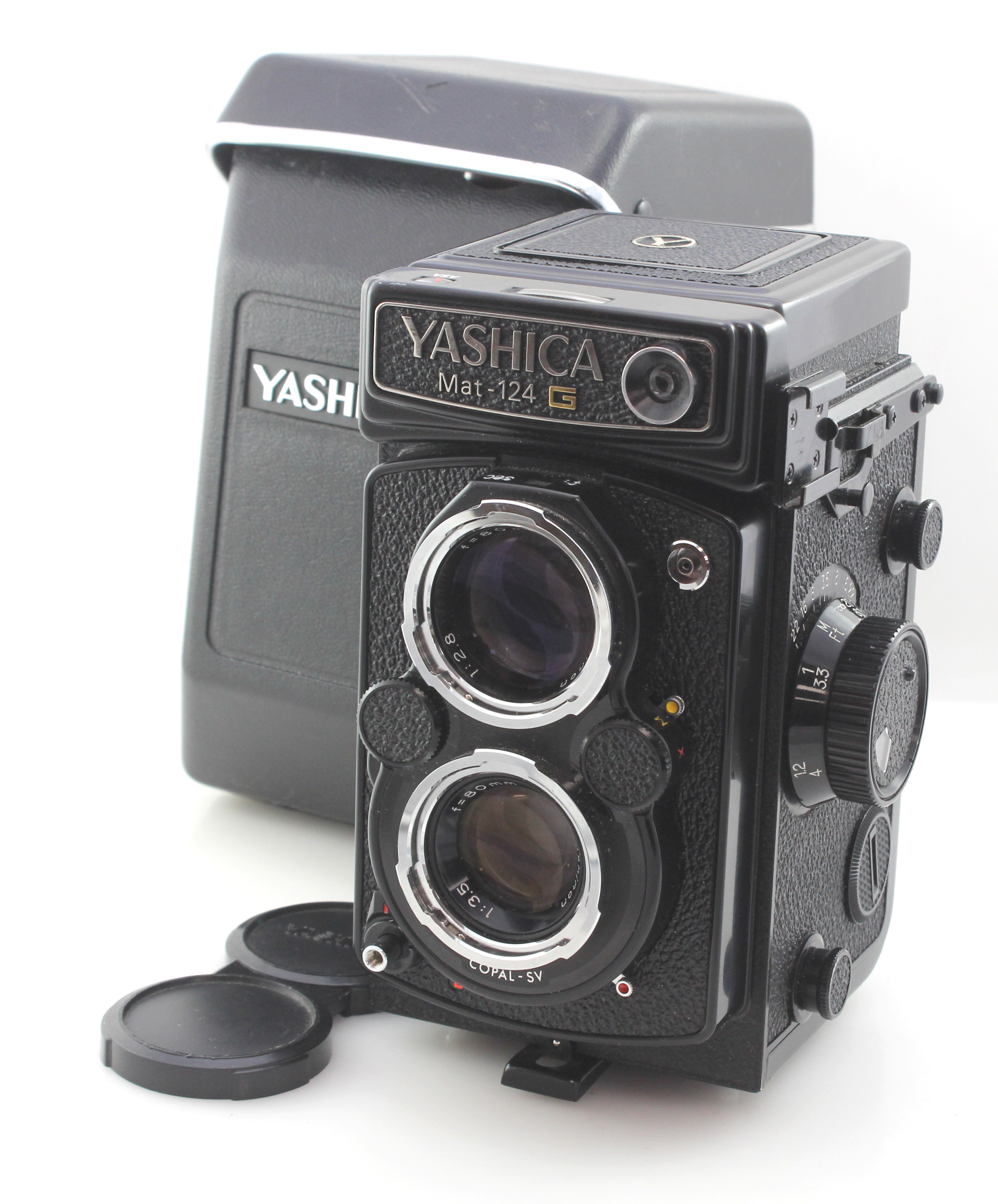 Yashica Mat-124G Medium Format Camera - 80mm f3.5 lens w/ Case - Great condition