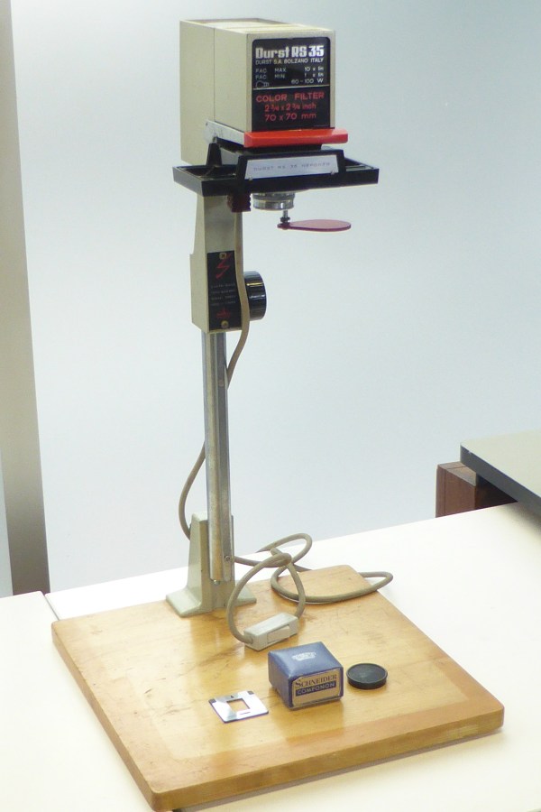 Boxed DURST RS35 Half-Frame Enlarger & Schneider 35mm Componon
