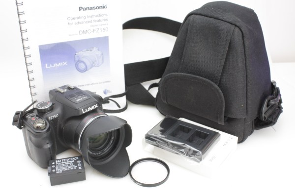 Panasonic Lumix FZ150 Bridge Camera, 25-600mm f/2.8 Leica Zoom Lens
