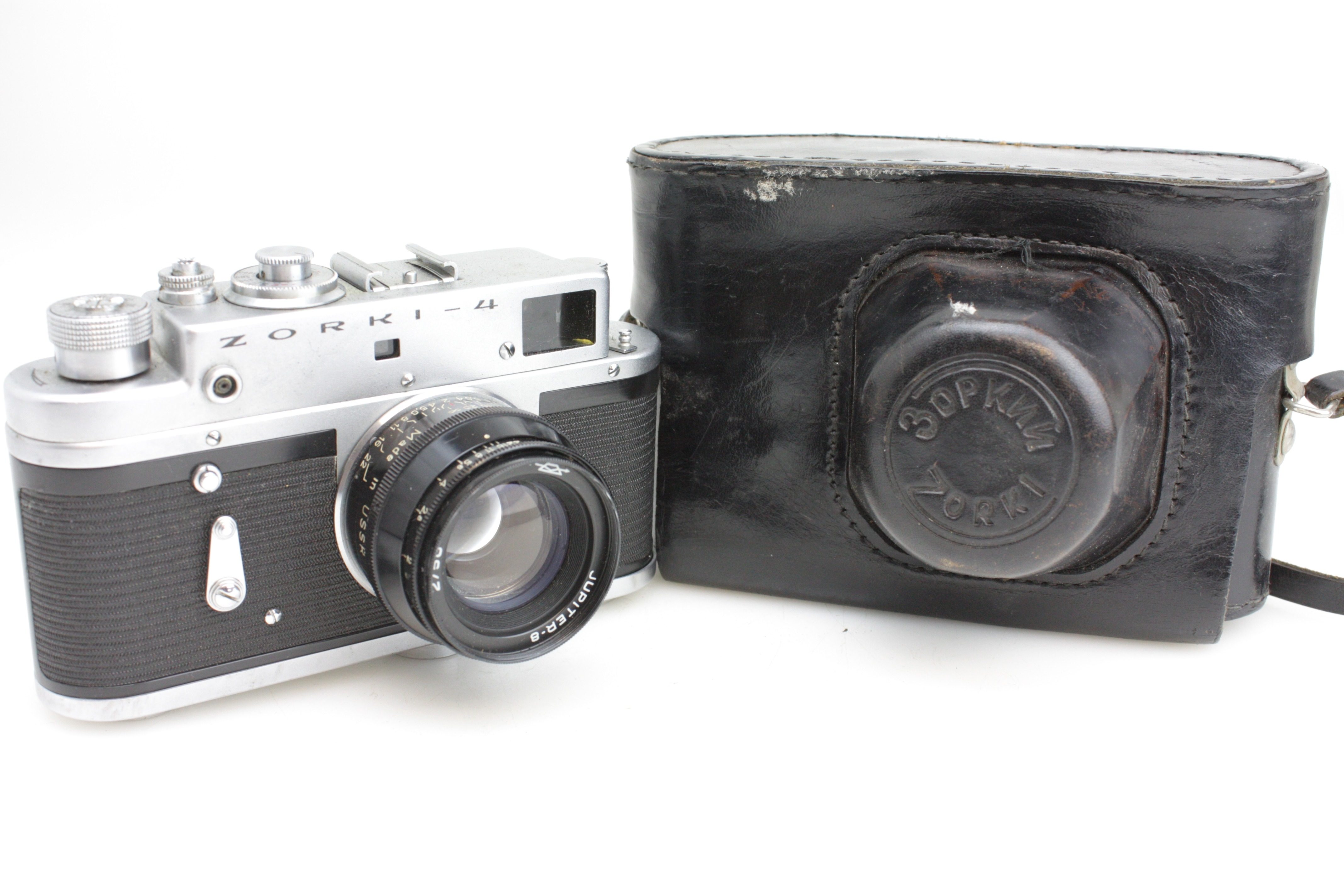 Zorki 4 35mm Rangefinder Camera Jupiter-8 50mm f/2 Leica 'copy' (Copy)