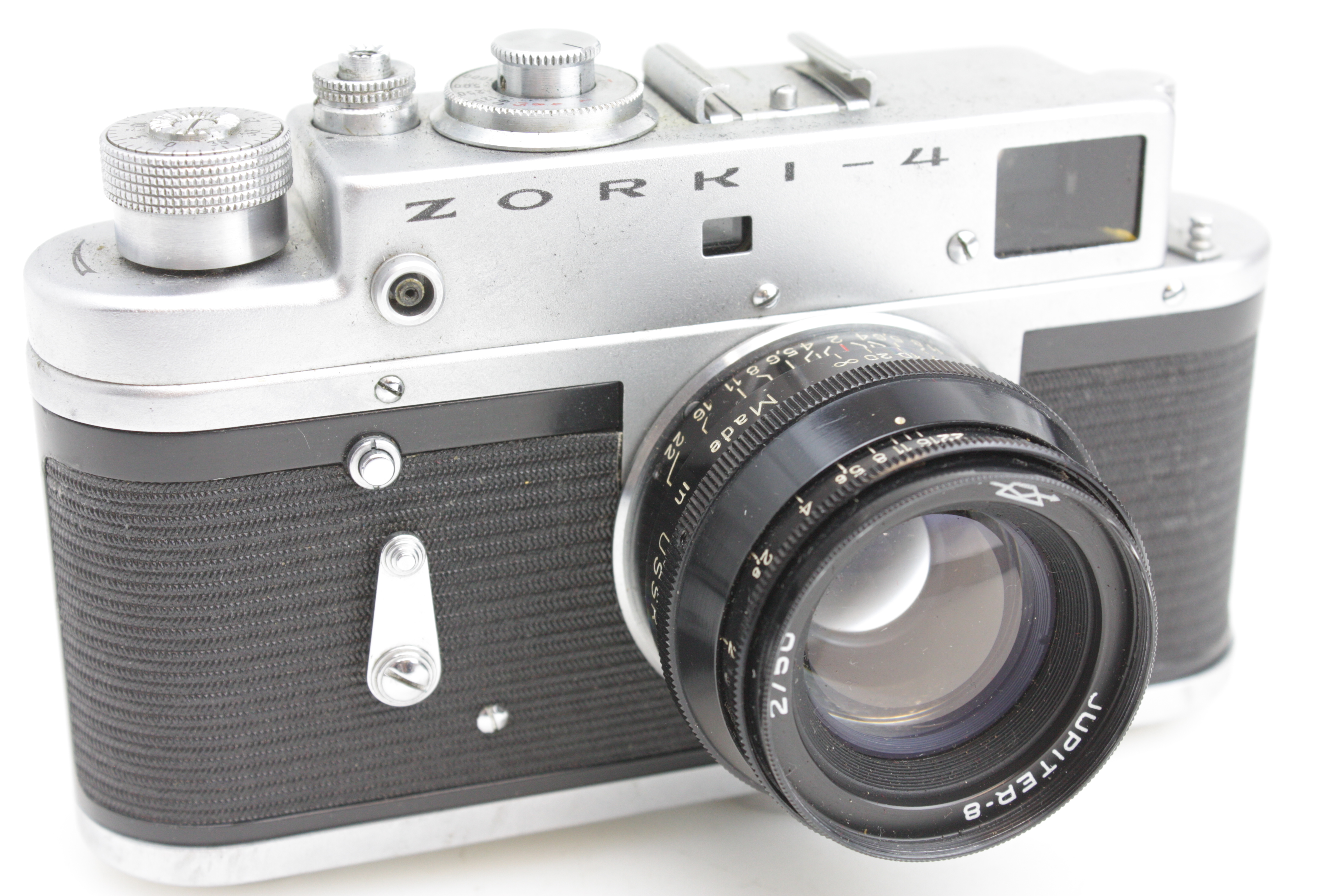 Zorki 4 35mm Rangefinder Camera Jupiter-8 50mm f/2 Leica 'copy' (Copy) - Image 2