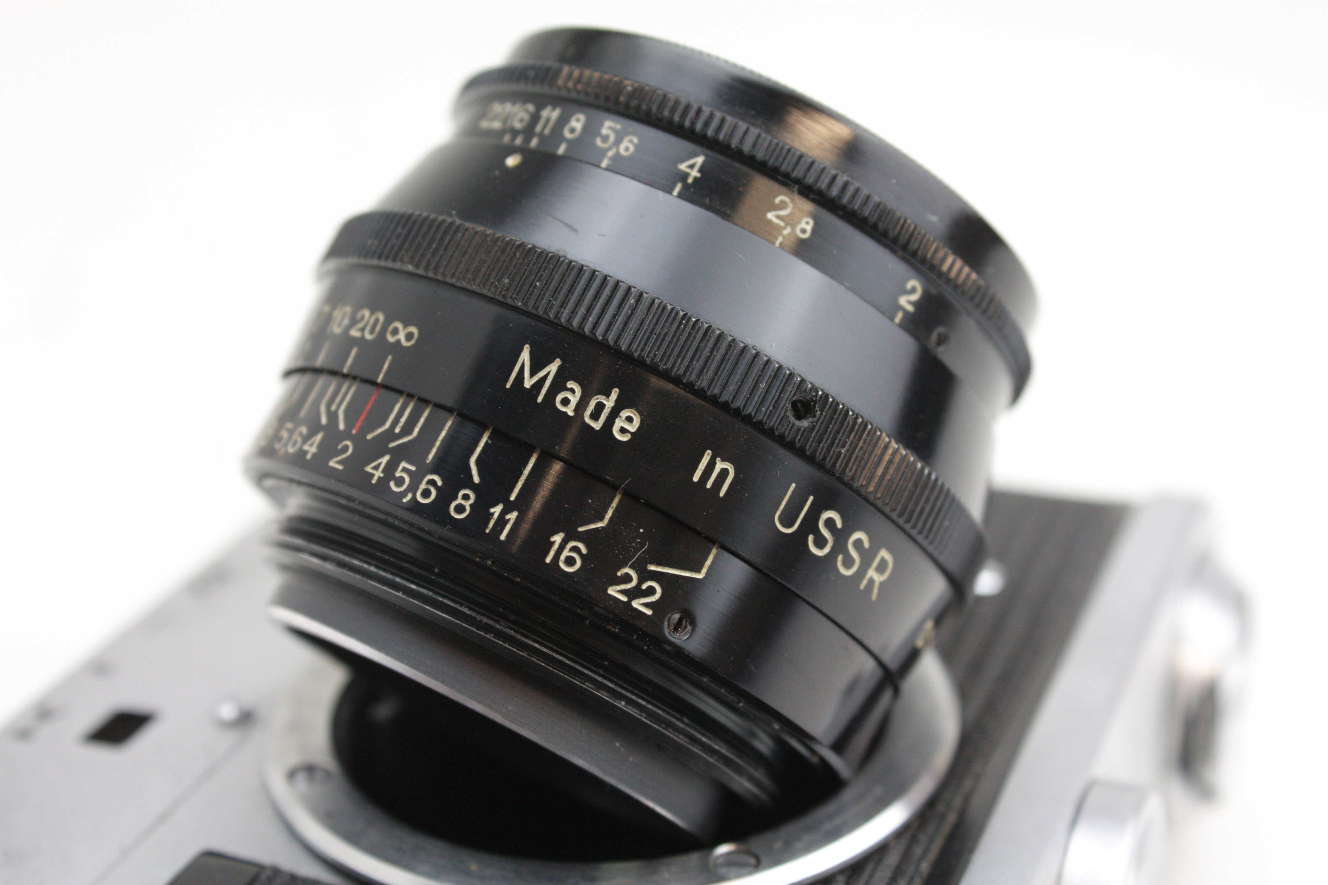 Zorki 4 35mm Rangefinder Camera Jupiter-8 50mm f/2 Leica 'copy' (Copy) - Image 9