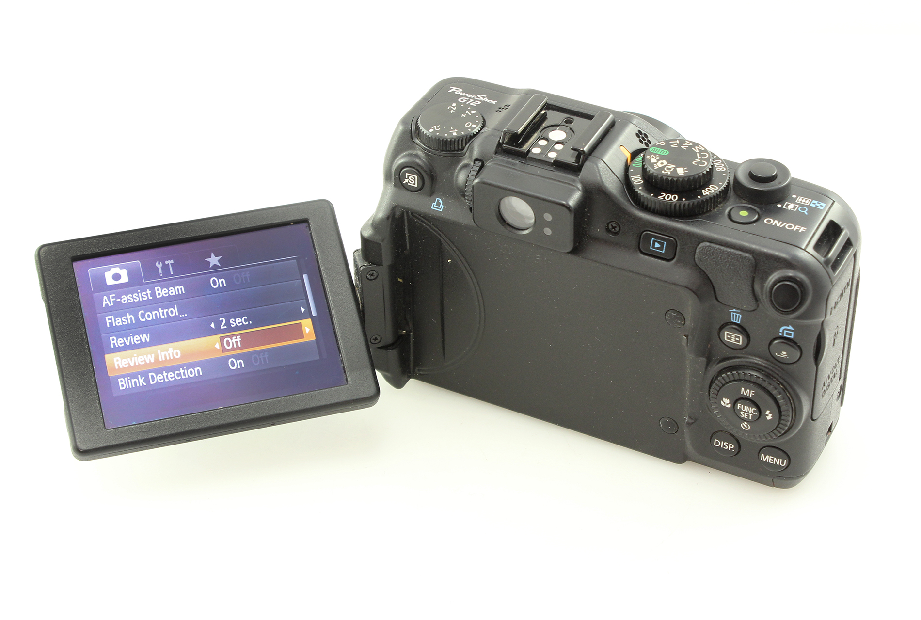 Canon G12 10 MP Digital CCD Compact Camera - Excellent Condition - Image 6