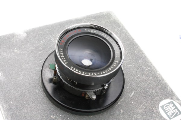 Linhoff Select Schneider Angulon 65mm f/8 Large Format (4x5) Lens - Copal 0 W/ Sinar base board