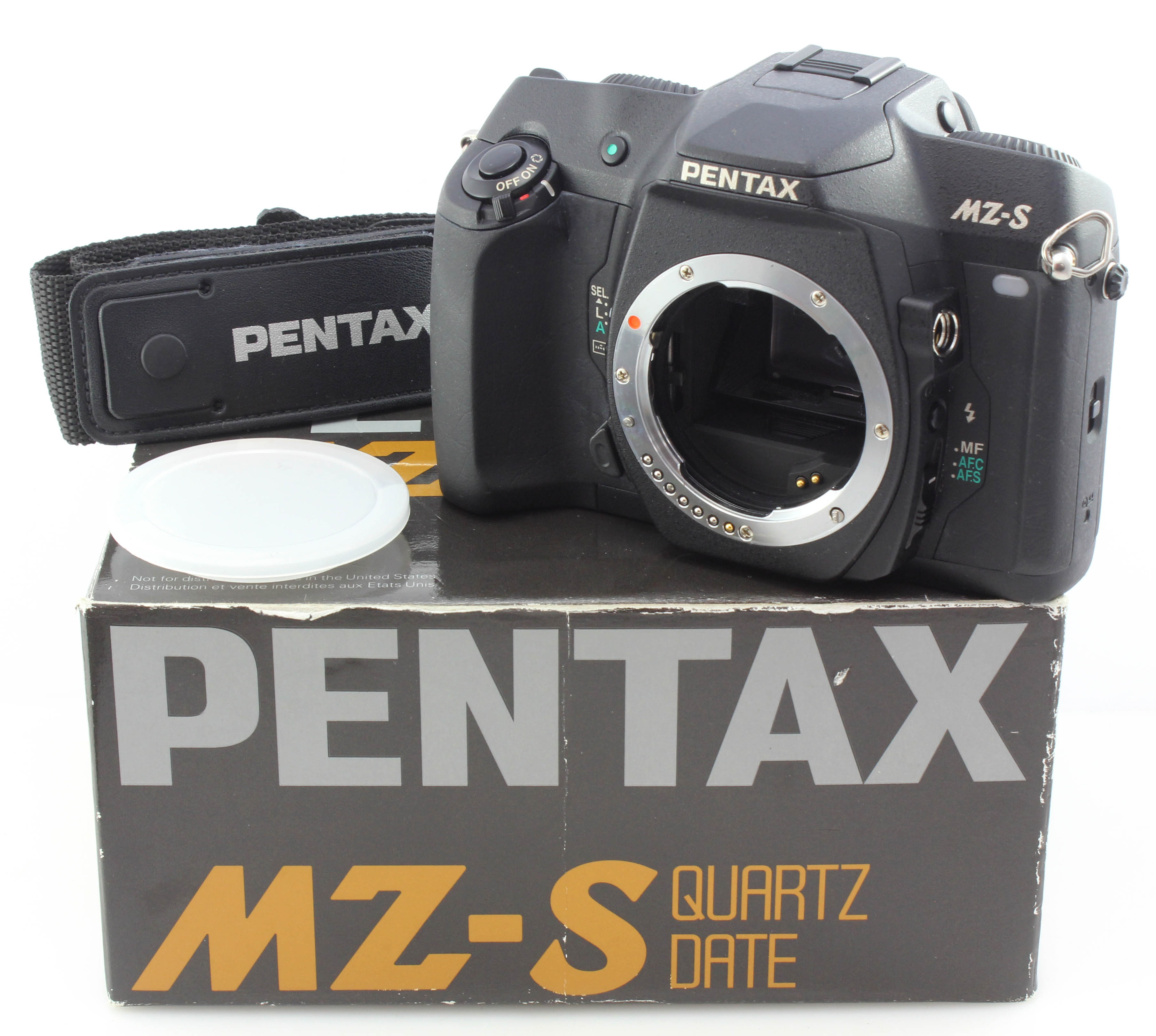 Pentax MZ-S Quartz Date 35mm Film SLR AF Camera Body - Rare