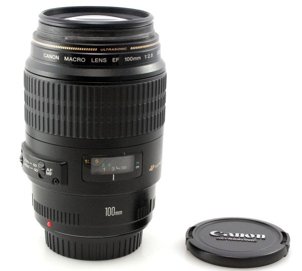 Canon EF 100mm f2.8 Macro Lens USM Lens - for EOS DSLR Cameras
